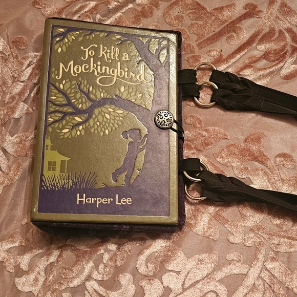 Unique Vintage Book Purse! To Kill A Mockingbird theme. - Picture 1 of 4